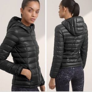 Aritzia Parklife Black Buffer Coat